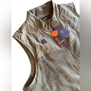 NWT Ororo Augusta Heated Fleece Vest Men’s XL Outdoors Work Winter Battery Warm